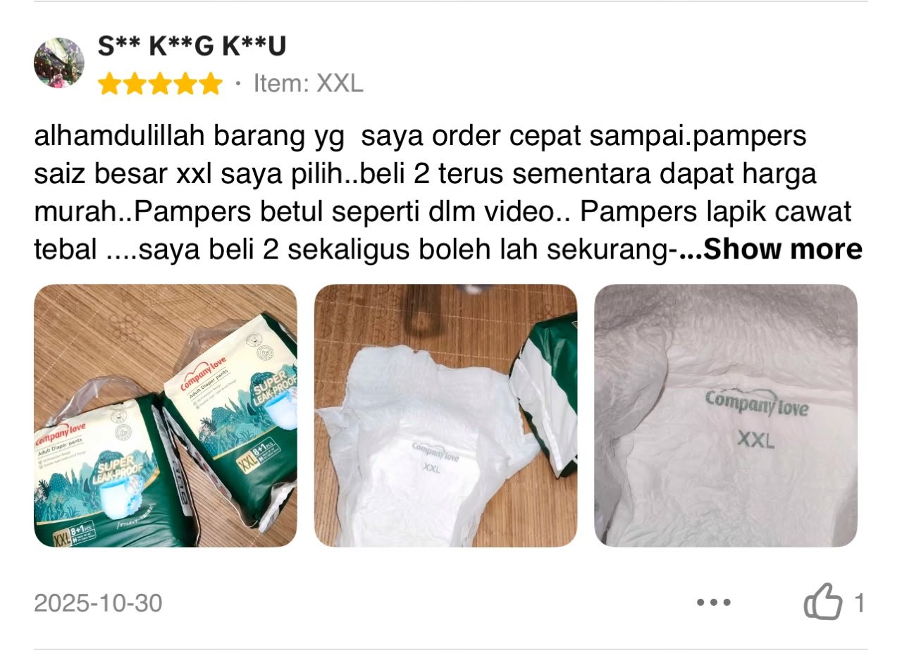 Ulasan pelanggan 1